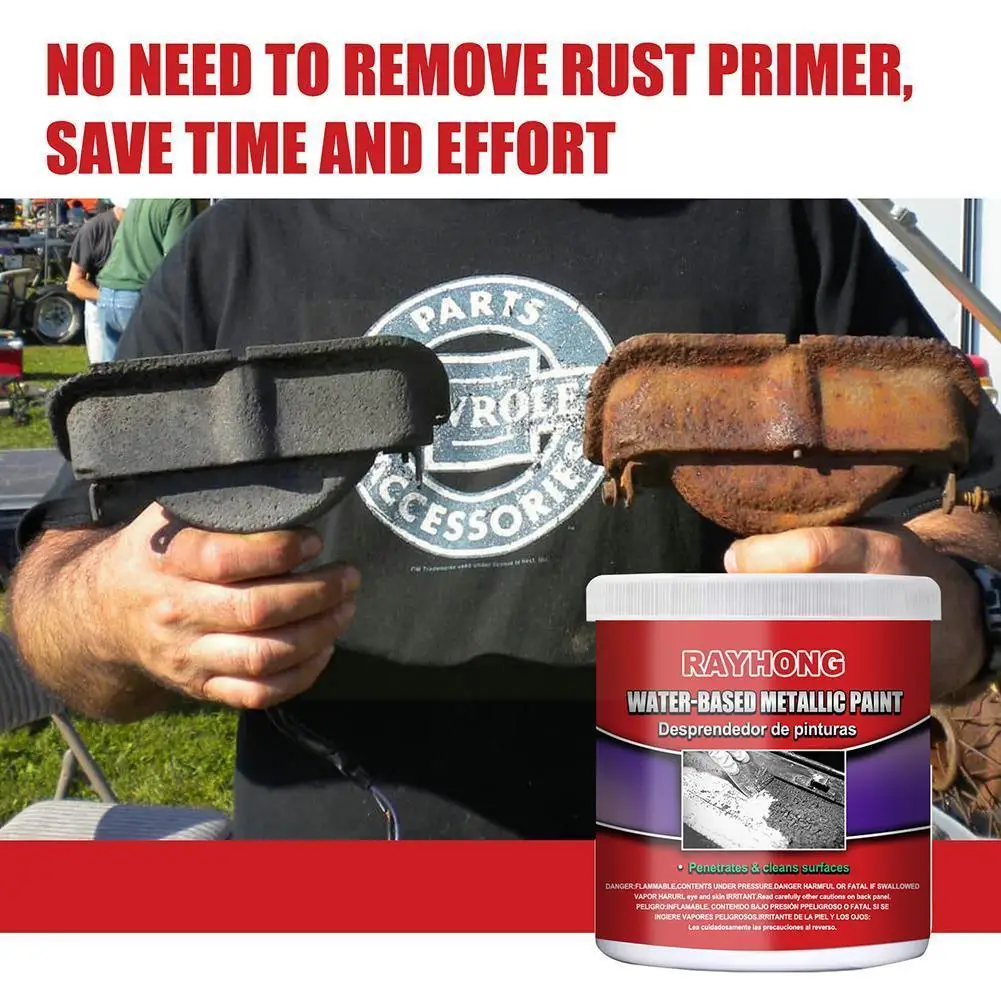 

Car Anti-rust Rust Remover Paste Multi Purpose Chassis Surfaces Iron Repair Protect Rust-free Converter Metal Rust Primer C O5a2