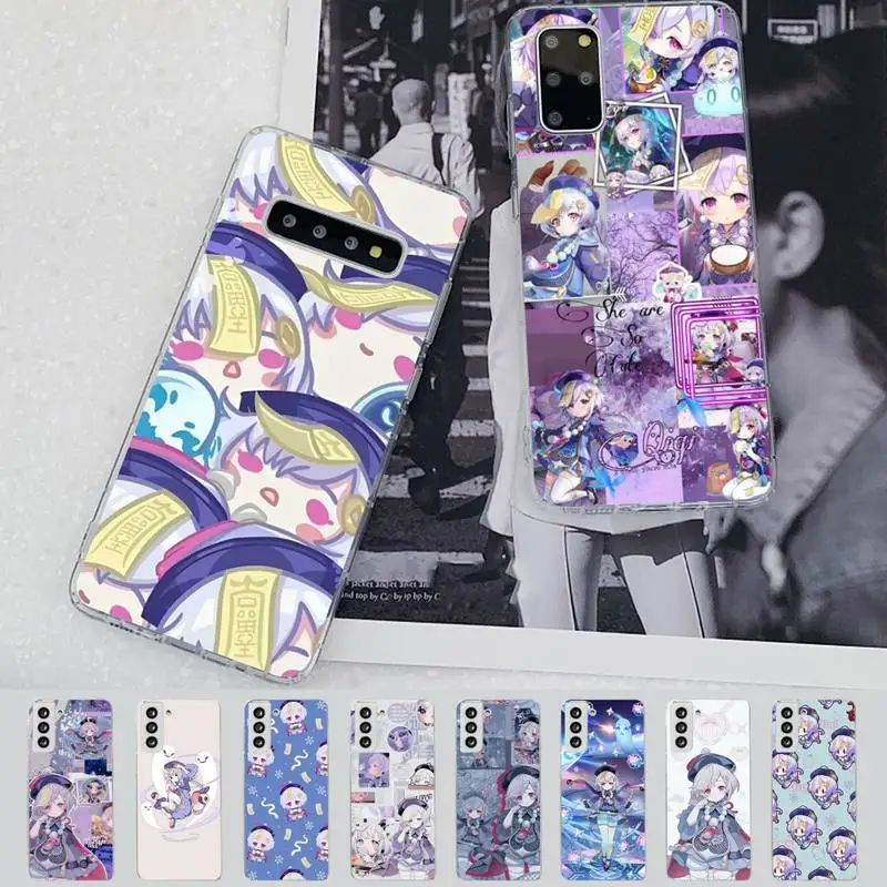 

Qiqi Genshin Impact Phone Case for Samsung S21 A10 for Redmi Note 7 9 for Huawei P30Pro Honor 8X 10i cover