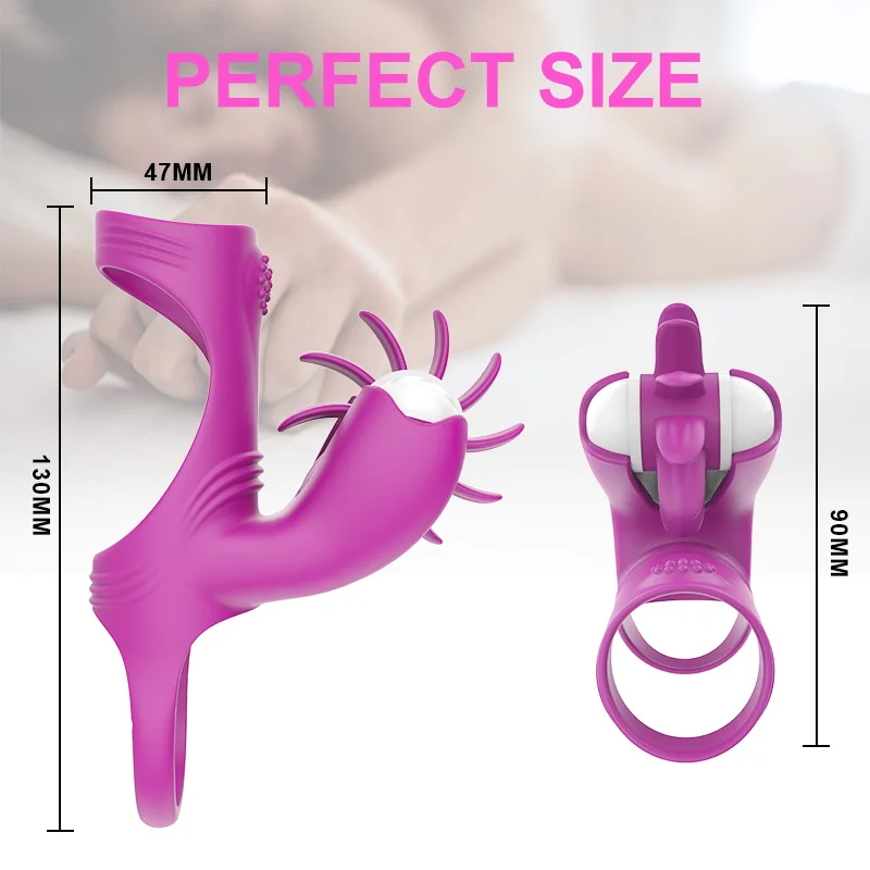 Женский рукав для пениса презерватив кольцо язык лизание клитор вагинальный