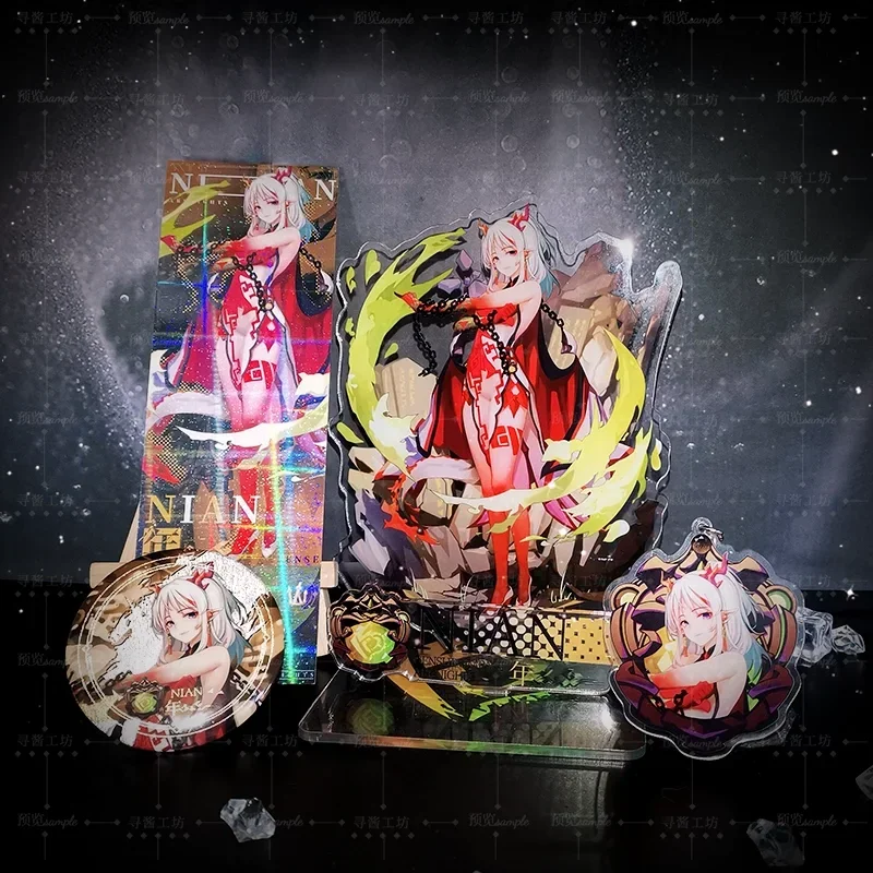 Игра Arknights Genshin Impact Nian булавка для косплея кулон акриловая подставка модель