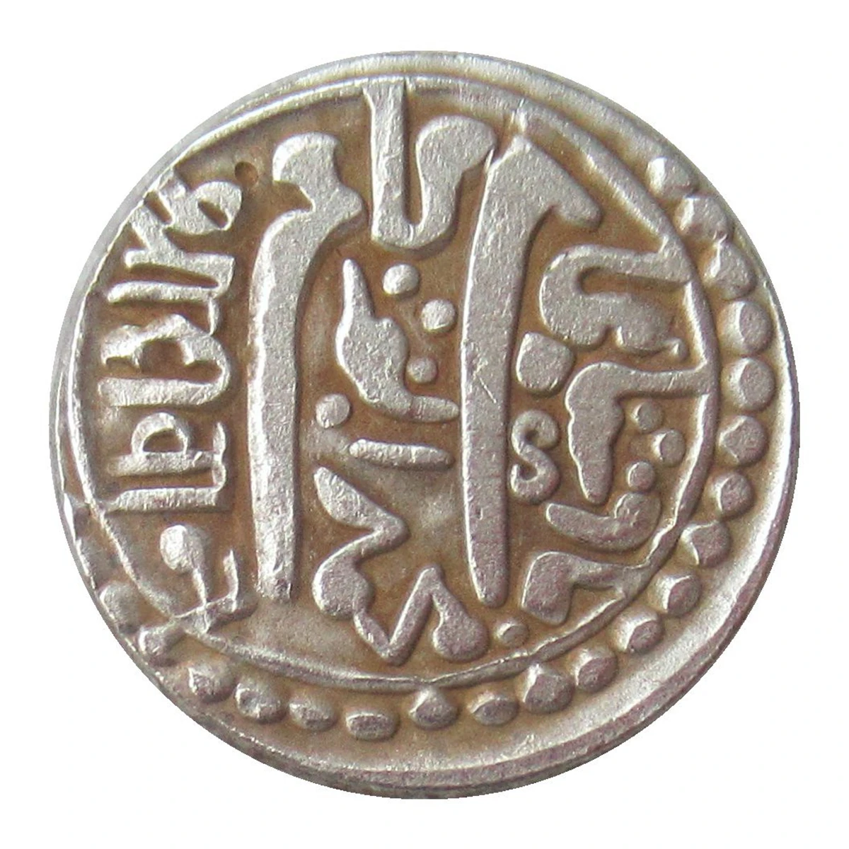 

Посеребренная памятная монета IN18