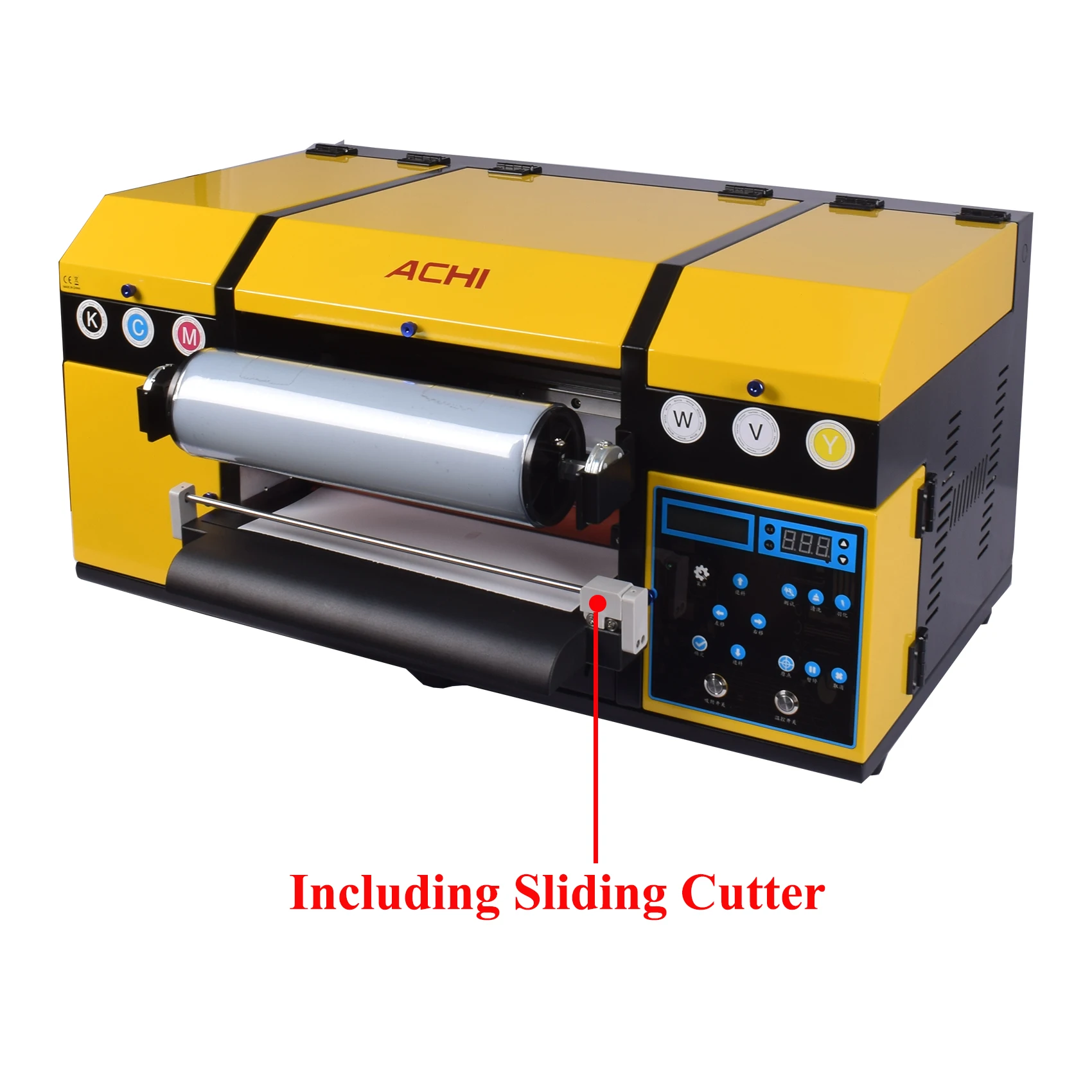 Принтер ACHI A3 XP600 UV DTF 2 в 1 принтер для переноса наклеек УФ-планшетный кружки крышки