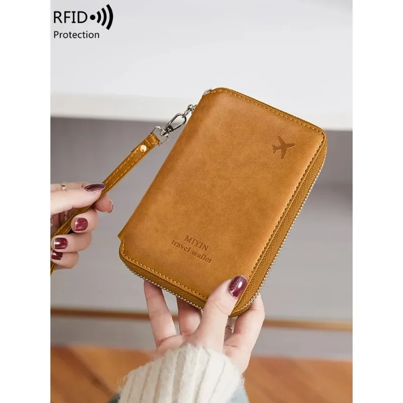 Минималистичный и модный RFID-держатель для паспорта многофункциональный