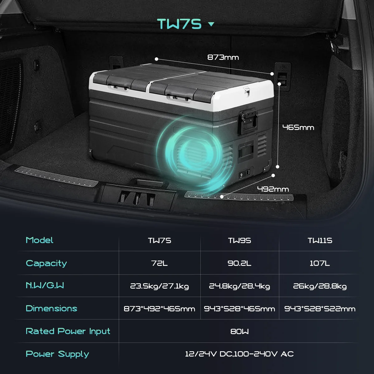 12 В 24 портативный компрессор автомобильных холодильников грузовик холодильник