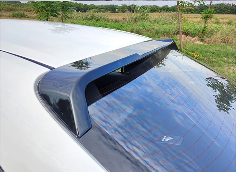 

Fit for toyota corolla spoiler Rear glass high quality ABS Material car rear wing roof spoiler appearance accessories