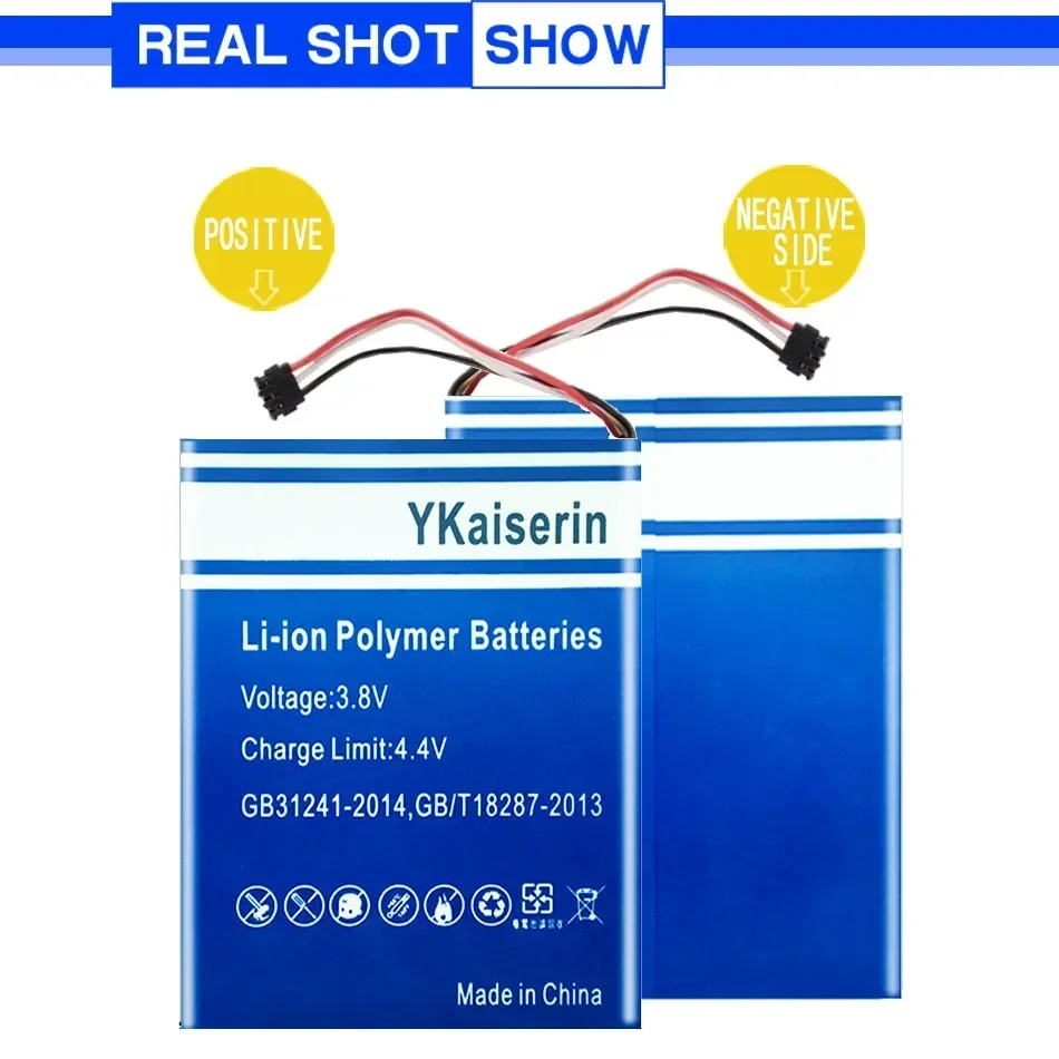 YKaiserin Аккумулятор 361-00035-00 3610003501 4500 мАч для GARMIN EDGE 810 800 nuvi 30 40 40LM 50 50LM 55LM 55LMT GPS 12