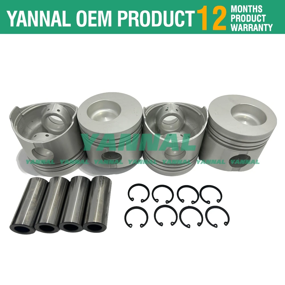 Комплект для капитального ремонта K4F двигателя Mitsubishi MT25 трактора WS310 WS410 Excavato