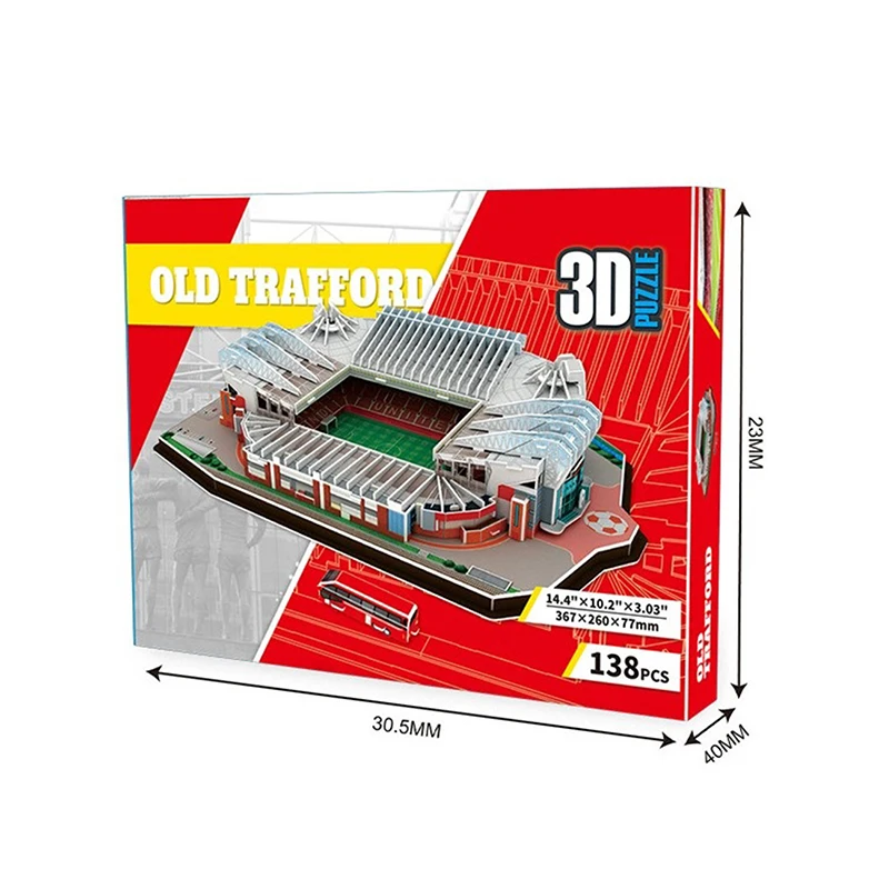 Популярная классическая 3D головоломка сделай сам Сборная модель здания для