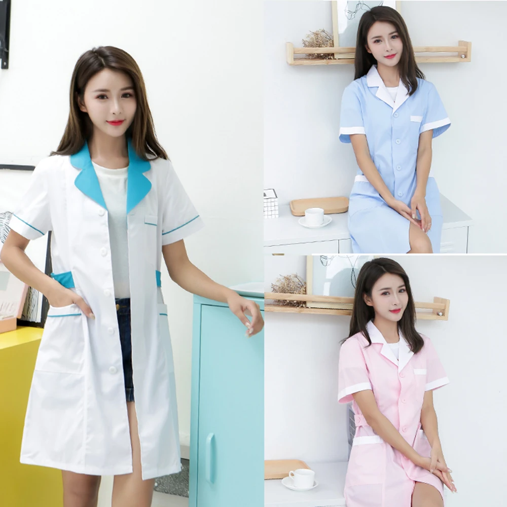 Женская скраб-униформа многоцветное пальто для стоматологической клиники