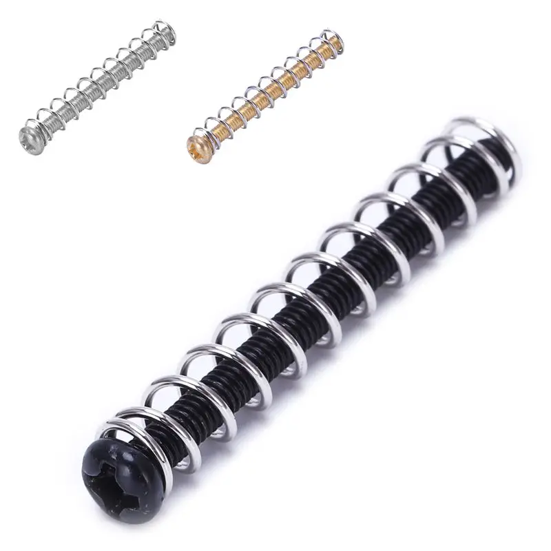 

8 Pcs M3x30mm Electric Guitar Humbucker Pickup Adjust Height Screw And Springs