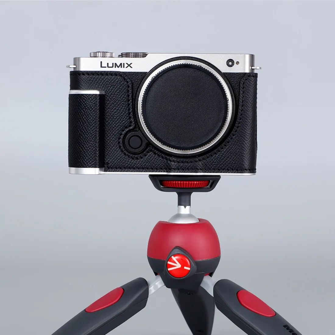 Сумка для фотоаппарата из натуральной яловой кожи, половина чехла для Panasonic LUMIX S9 Lumix S-9, защитный рукав, базовая фотография (art.: 3920d34ba0802) - 3920d34ba0802