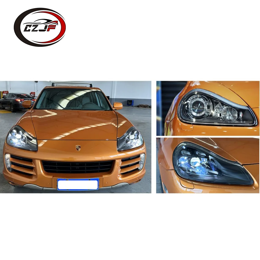 Производители CZJF оптовая продажа автозапчастей светодиодные фары для Porsche Cayenne 957