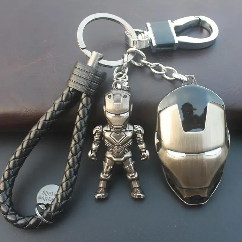

Hasbro's IP original design Avenger Mind Gem iron Man rotatable fidget spinner Keychain Fans Anniversary Gifts For Friends