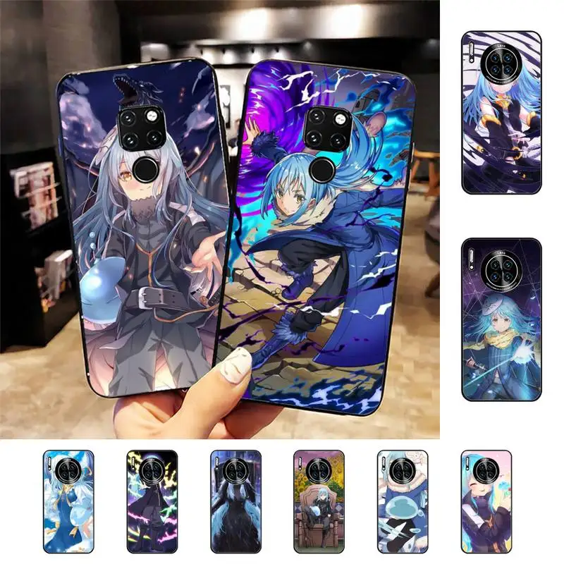 

BANDAI Tensei Shitara Slime Datta Ken Rimuru Tempest Phone Case For Huawei Nova 3I 3E mate20lite 20Pro 10lite Luxury funda case