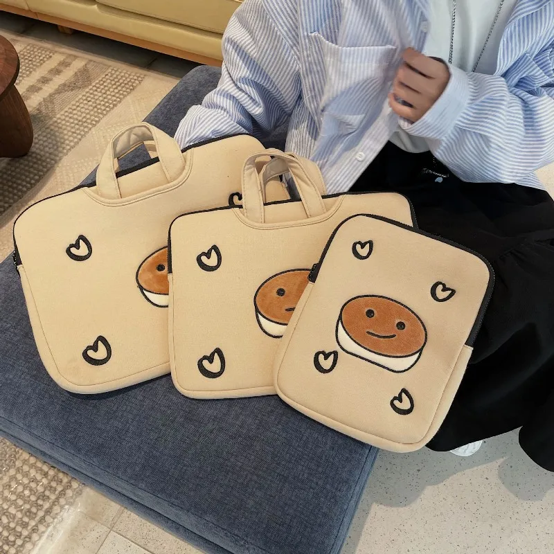 

laptop bag 15 6 inches women 11 13.3 14 15.6 16 inch for macbook air pro HP asus xiaomi huawei dell lenovo cute notebook handbag