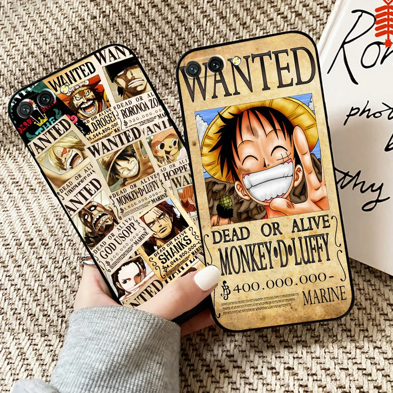 

Anime Comics One Piece For Huawei Honor 10X 9X Lite Pro Phone Case For Honor 10 10i 9 9A Coque TPU Carcasa Soft Black Back