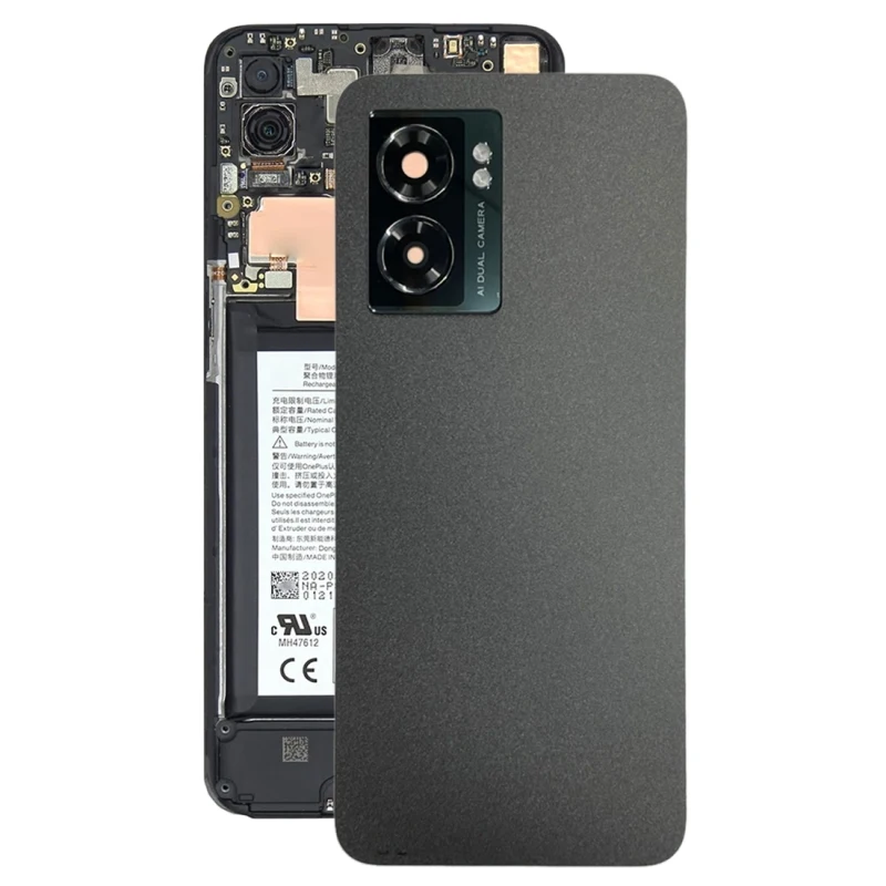 Задняя крышка аккумулятора для OnePlus Nord N300 CPH2389 с крышкой объектива камеры задняя