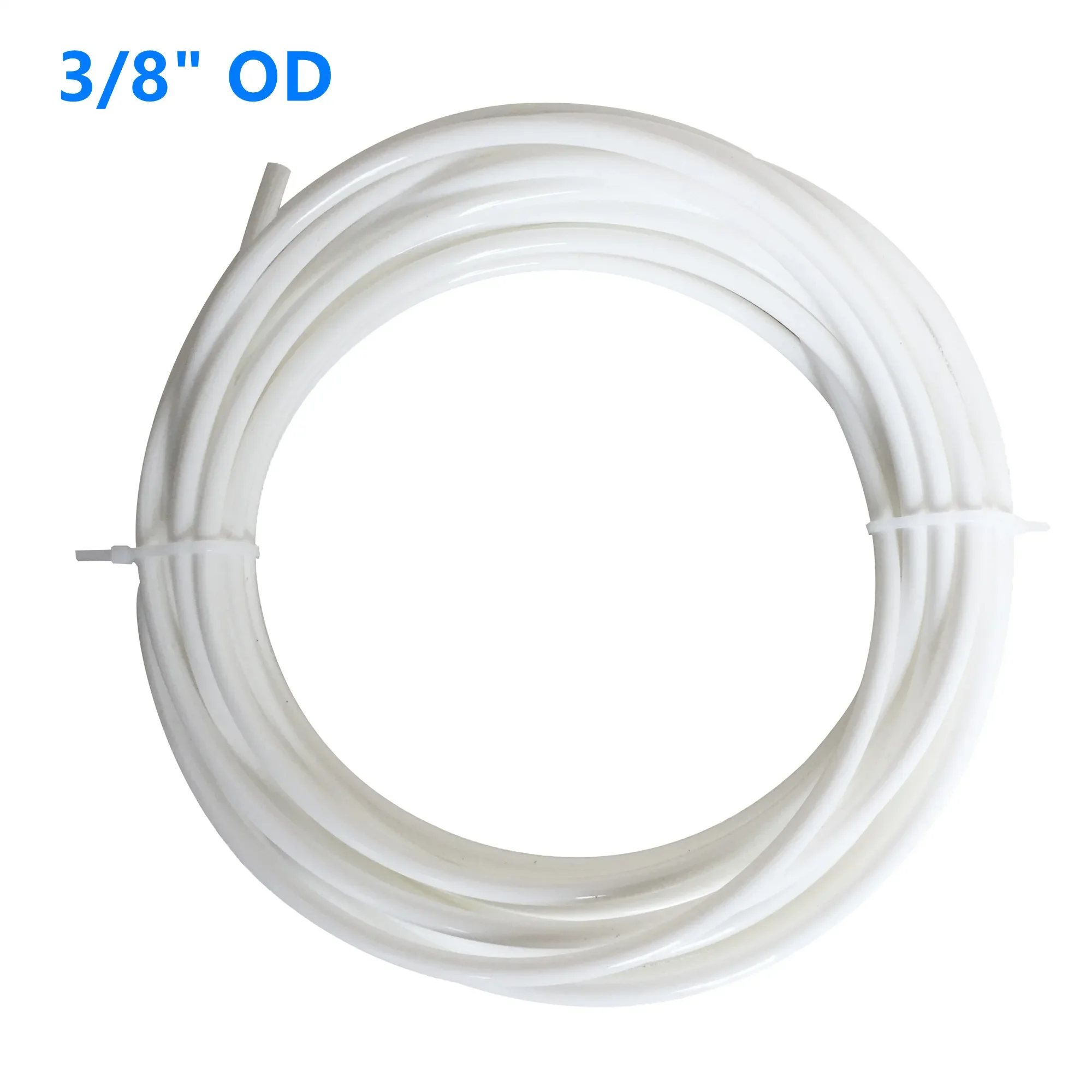 

Полиэтиленовый шланг для обратного осмоса RO белый 1 метр 1/4" 3/8"