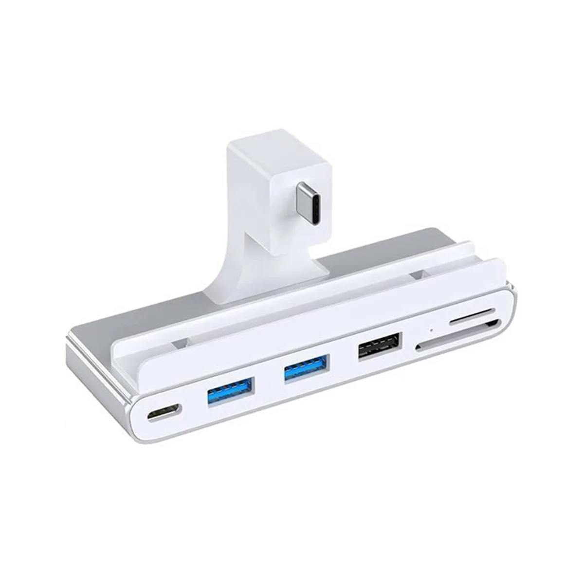

6 in 1 Type-C USB C Hub TF SD Card Reader for IMac iPad Hub Docking Station USB C for Laptops Support SD TF