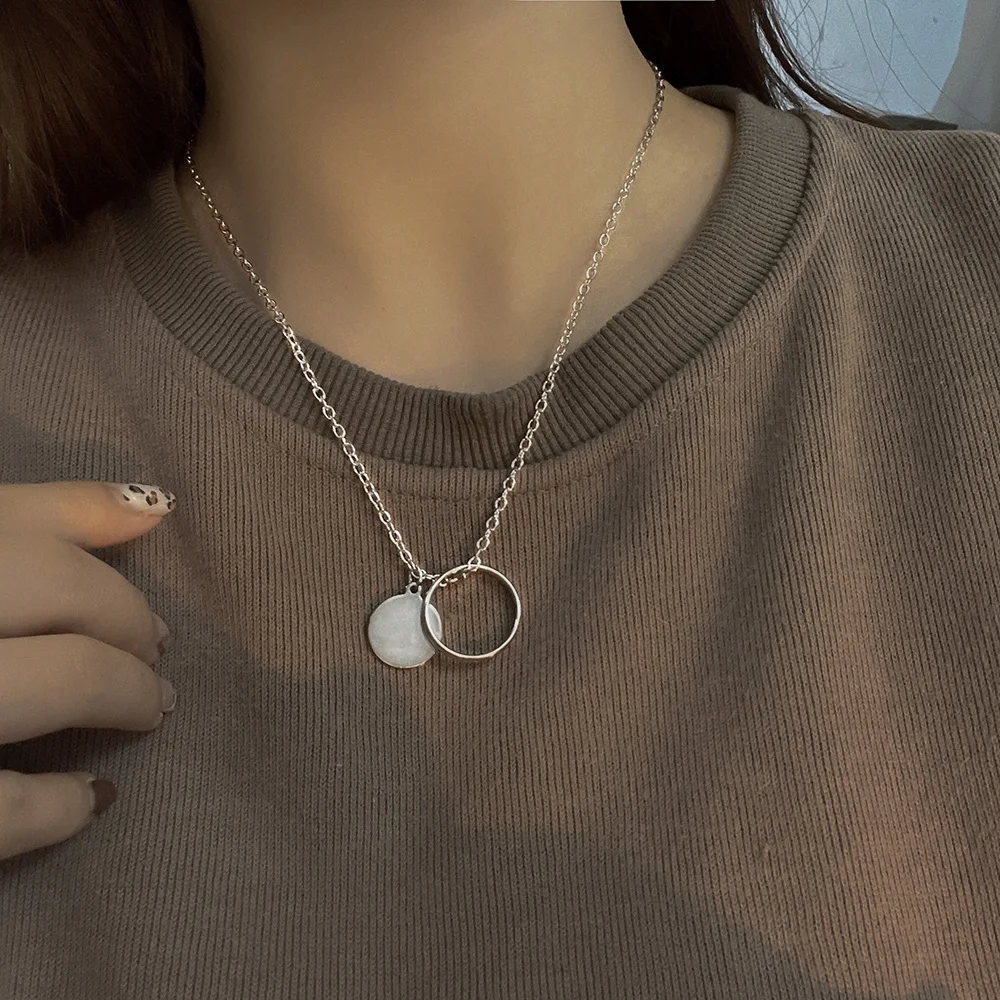 Кокосовое кольцо в стиле хип-хоп для мужчин и женщин модное ожерелье с