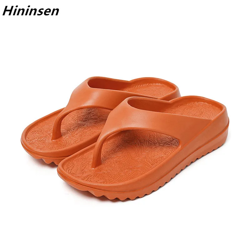 

Rimocy Soft Sole EVA Women's Flip Flops 2022 Summer Beach Non-slip Cloud Slippers Women Thick Platform Clip Toe Bathroom Slides