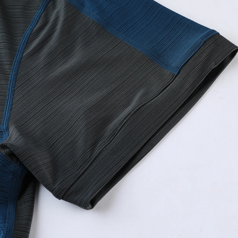 Футболка мужская Светоотражающая быстросохнущая дышащая тренировочная с