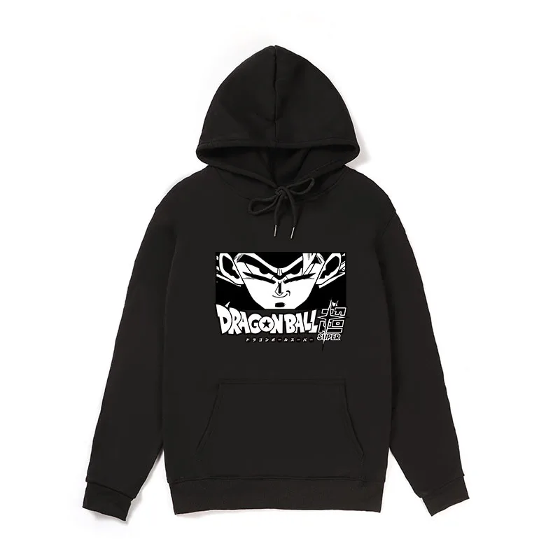 

2022 Fashion Hooded Sweater Men's Japanese Dragon Ball Super Wukong Loose Long Sleeve Men's Hooded Sweater Men and Women