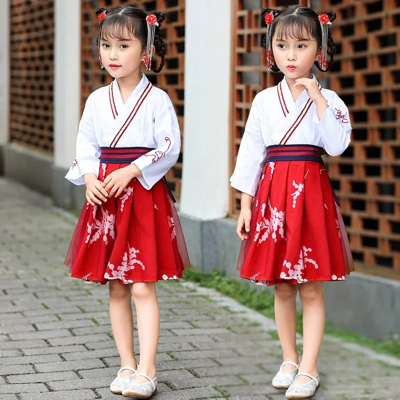 Традиционный костюм ханьфу в древнем китайском стиле танцевальное платье для