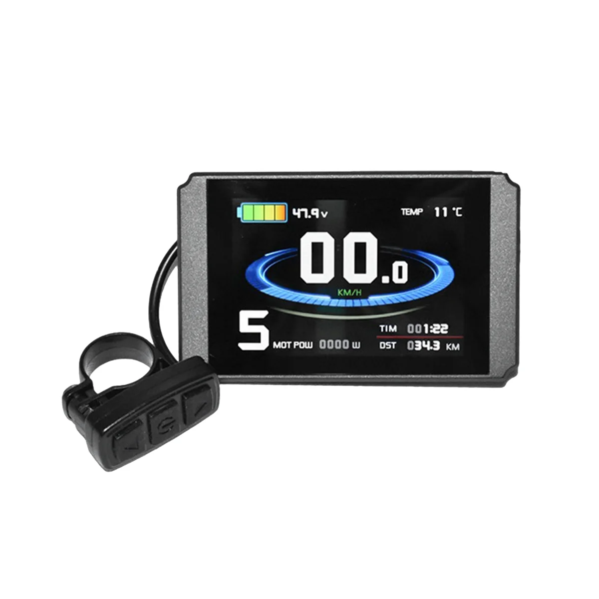 

ЖК-дисплей KT Ebike, 24 В, 36 В, 48 В, LCD8H дисплей, водонепроницаемый разъем с USB, дисплей для электрического велосипеда