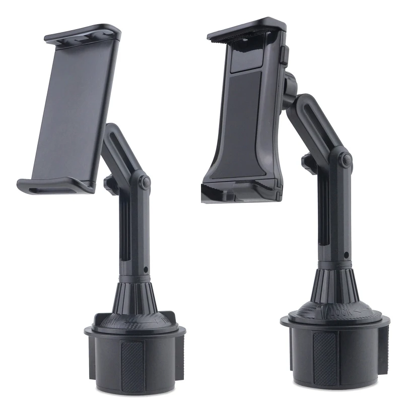 

2022 New Car Cup Holder Phone Mount Universal Adjustable Automobile Cup Holder Smart Phone Cradle for 4-13" Mobile Phone Tablet