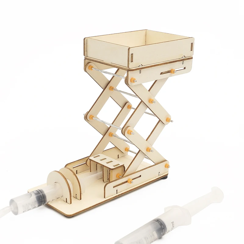 

Гидравлический подъемный стол Ручная гидравлическая модель лестница пожарная машина подъемный стол игрушечный экскаватор 12 лет +