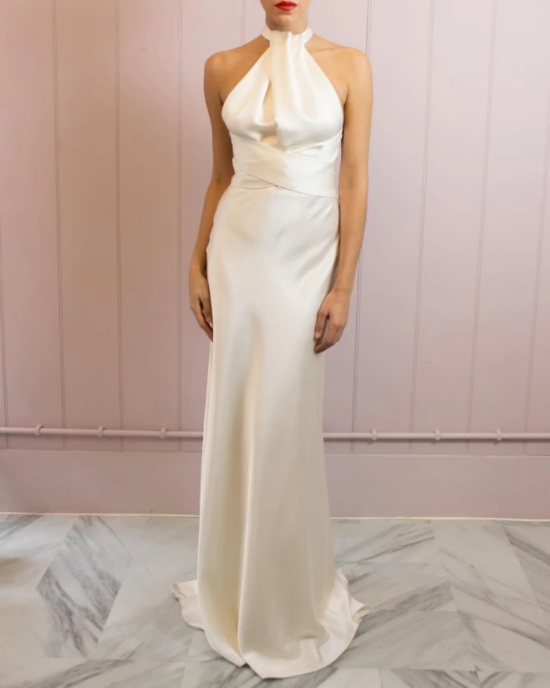 

15051 # простое пляжное свадебное платье со шлейфом, элегантное Пятнистое свадебное платье с разрезом спереди, открытой спиной и шнуровкой