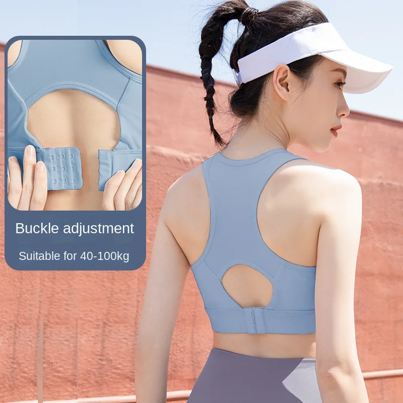 

Women Running Sports Fitness Yoga Breathable Shockproof Bra Absorb Sweat Padded Exercise cycling Bra Top Athletic Gym Tops