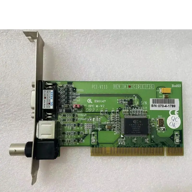 Second hand PCI-V113 Image Acquisition Card tested OK and shipped quickly