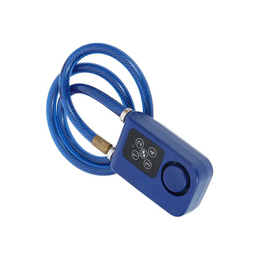 

Велосипедный замок со стальной проволокой, IP55, водонепроницаемый Сигнализатор