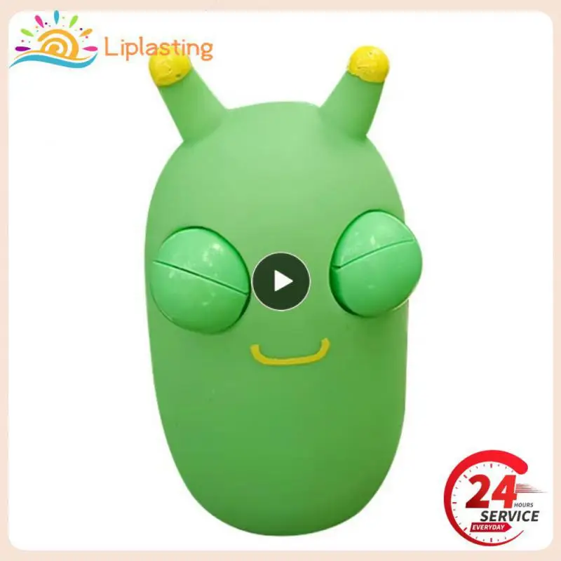 

1~10PCS Reduce Pressure Prank Toys 8x5cm Vegetable Worm Creative Funny Insect Decompression Toys Popeye Bug Toy Cute Squeeze Toy