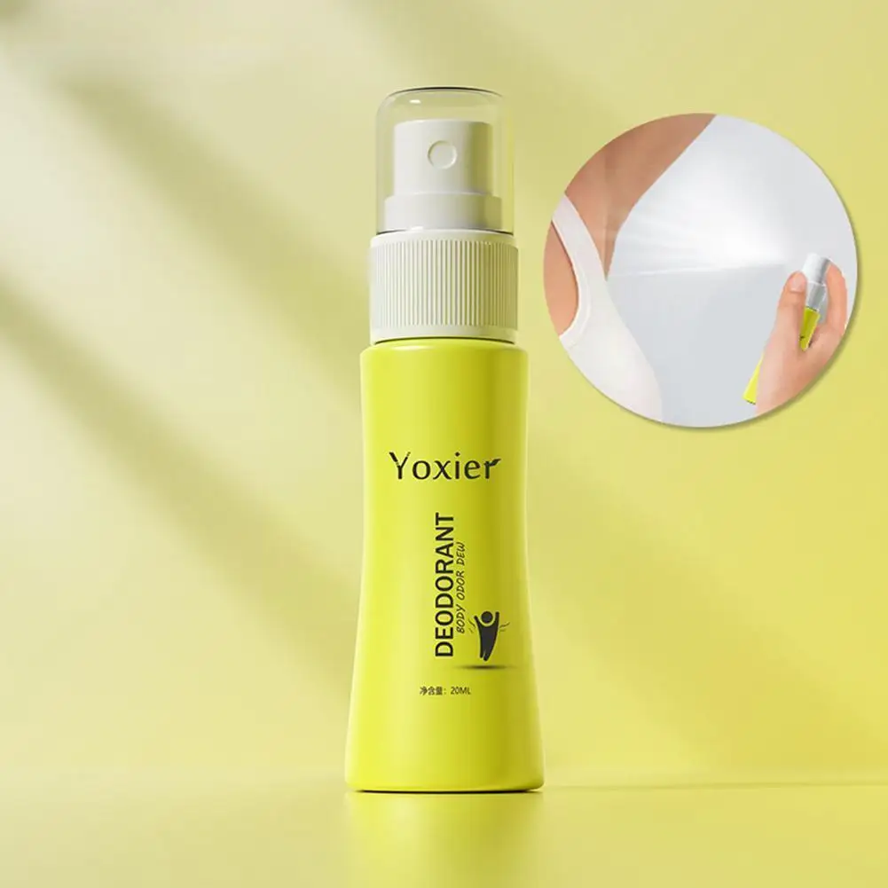 

20ml Body Odor Spray Liquid Body Underarm Deodorant Extract Aloe Clean Healthy Seed Smell Grape Convenient Care V8T2