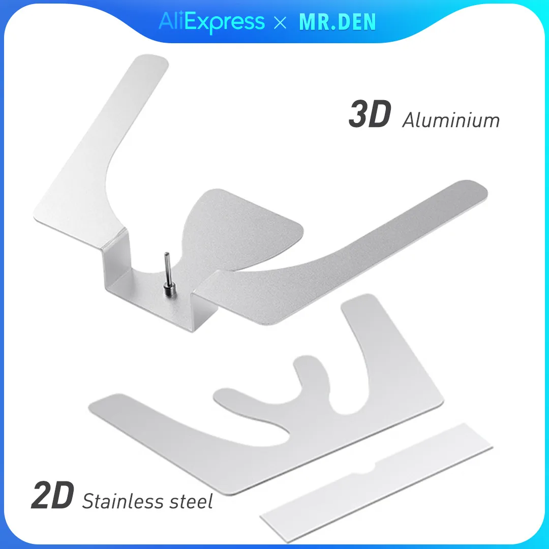 

MR DEN Dental Occlusal Maxillary Casting Jaw Fox плоская тарелка 3D автоклавируемое положение для изготовления полных протезов