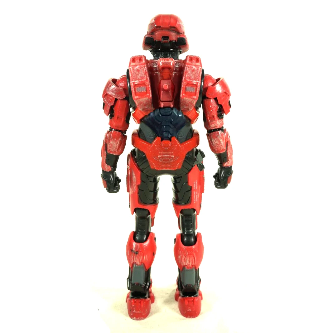Halo The Spartan Collection Series Red MK VII No Accessory 6.5" Loose Action Figure Figurine Toy Doll |