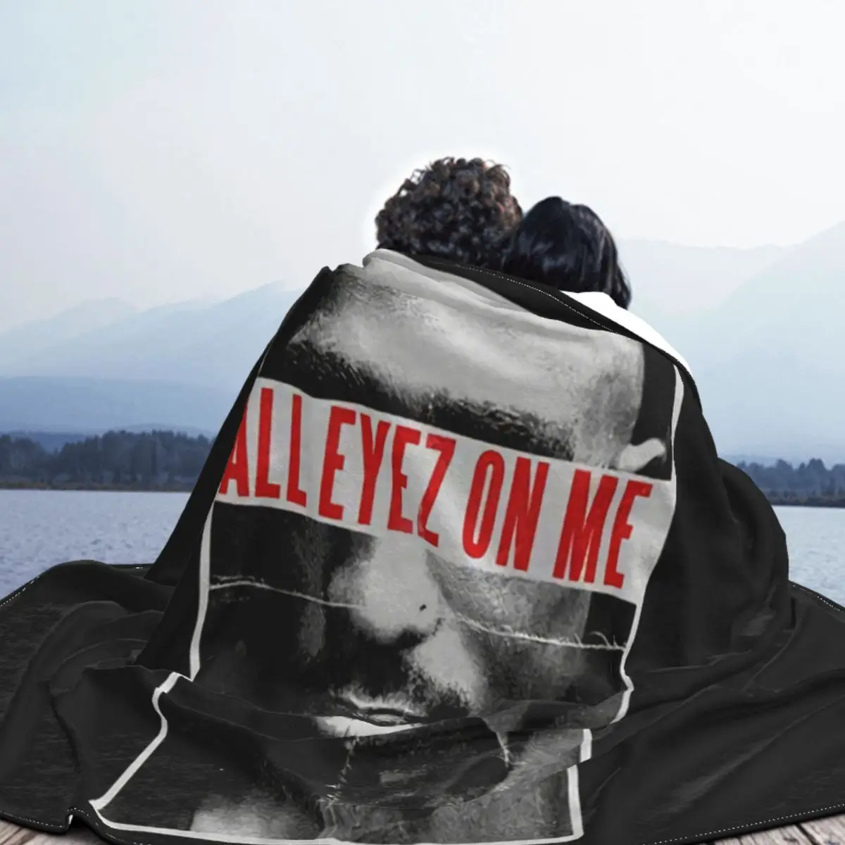 Тупак Шакур 2Pac Все Глаза На Мне плед флис для взрослых