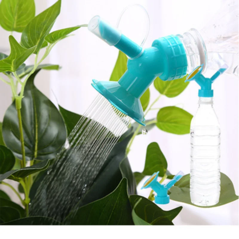 

Bottle Cap Sprinkler Plant Double-headed Bonsai Watering Can Portable Plastic Double-headed Bottle Cap Spray Can Spray Water
