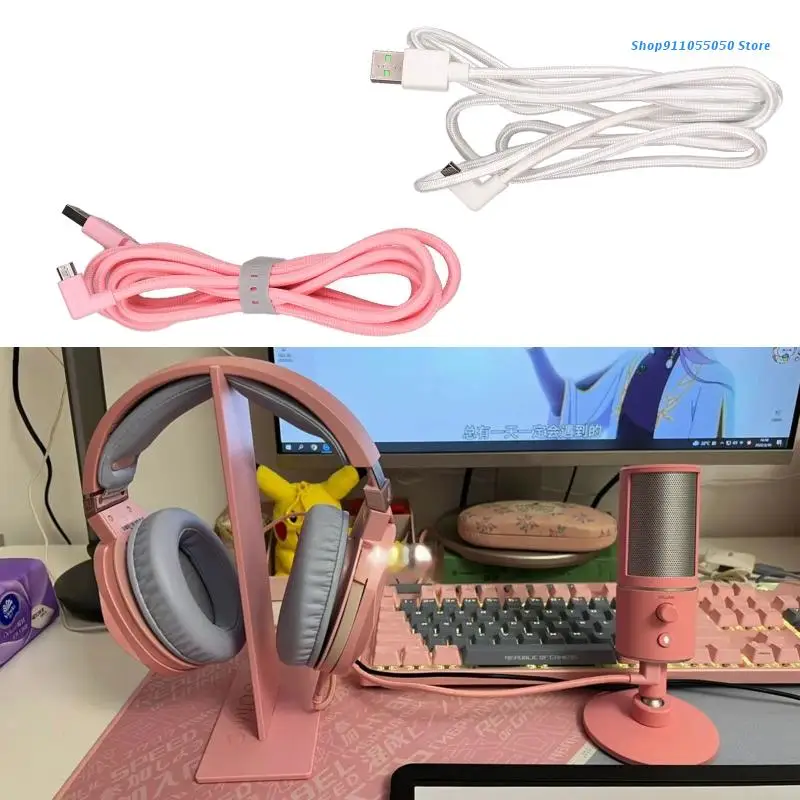 

Кабель C5AB, зарядный шнур USB, совместимый с потоковым микрофоном Seiren X USB