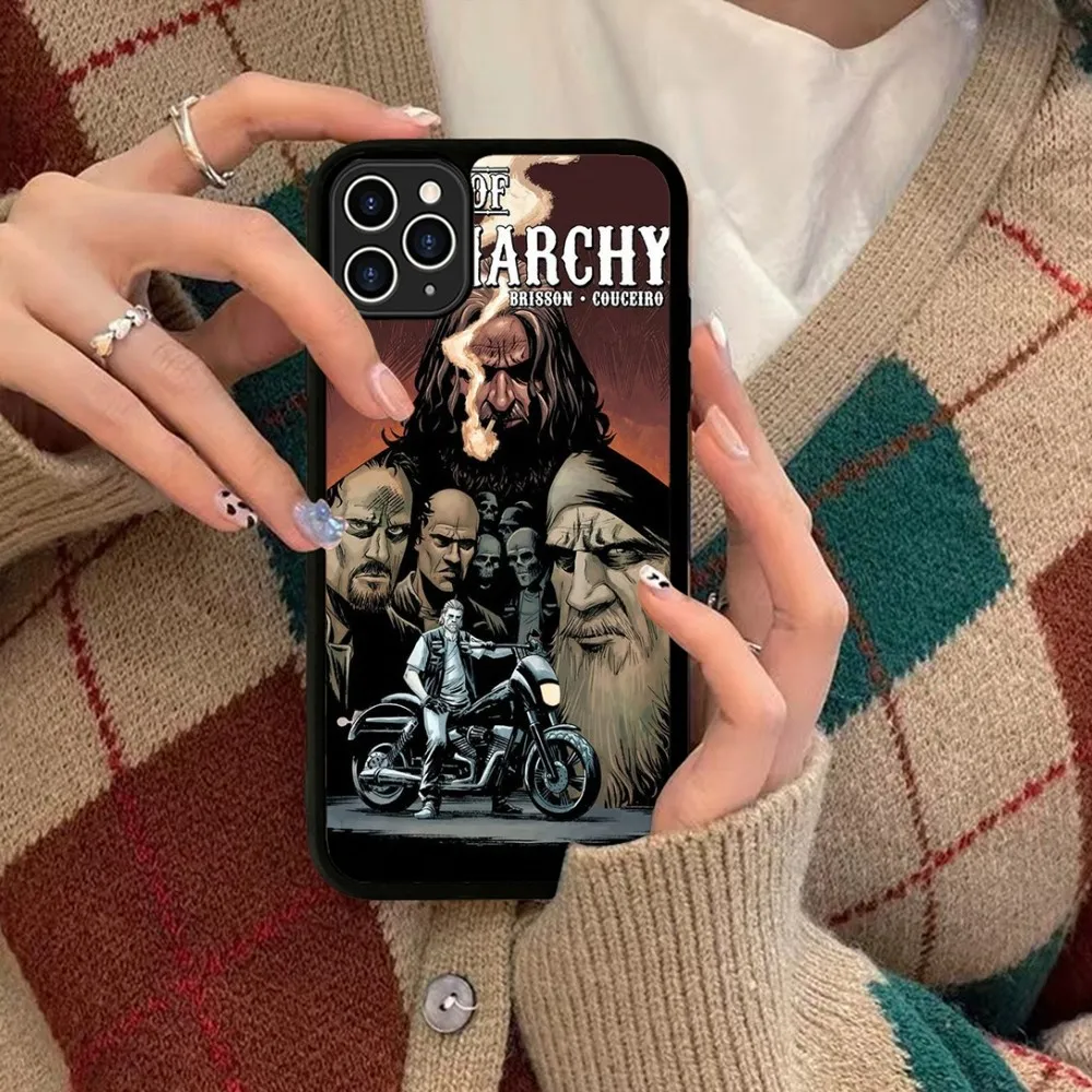 Чехол для телефона Sons Of Anarchy TV силиконовый чехол из ПК + ТПУ IPhone 11 12 13 14 15 16 Plus Pro Max