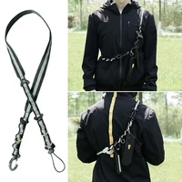multifunctional outdoor camping hiking buckle straps mountaineering strap reflective rope nylon fabric