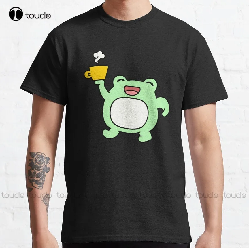

4 Cute Take It Away Coffee Designs Classic T-Shirt School Shirts For Girls Creative Funny Shirt Digital Printing Tee Shirt Retro