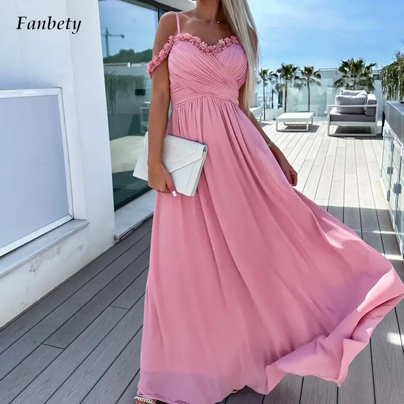 

Элегантное Длинное Платье на бретельках с глубоким V-образным вырезом, женское сексуальное кружевное платье с перекрестной грудью, богемное платье, летнее модное Плиссированное однотонное пляжное платье