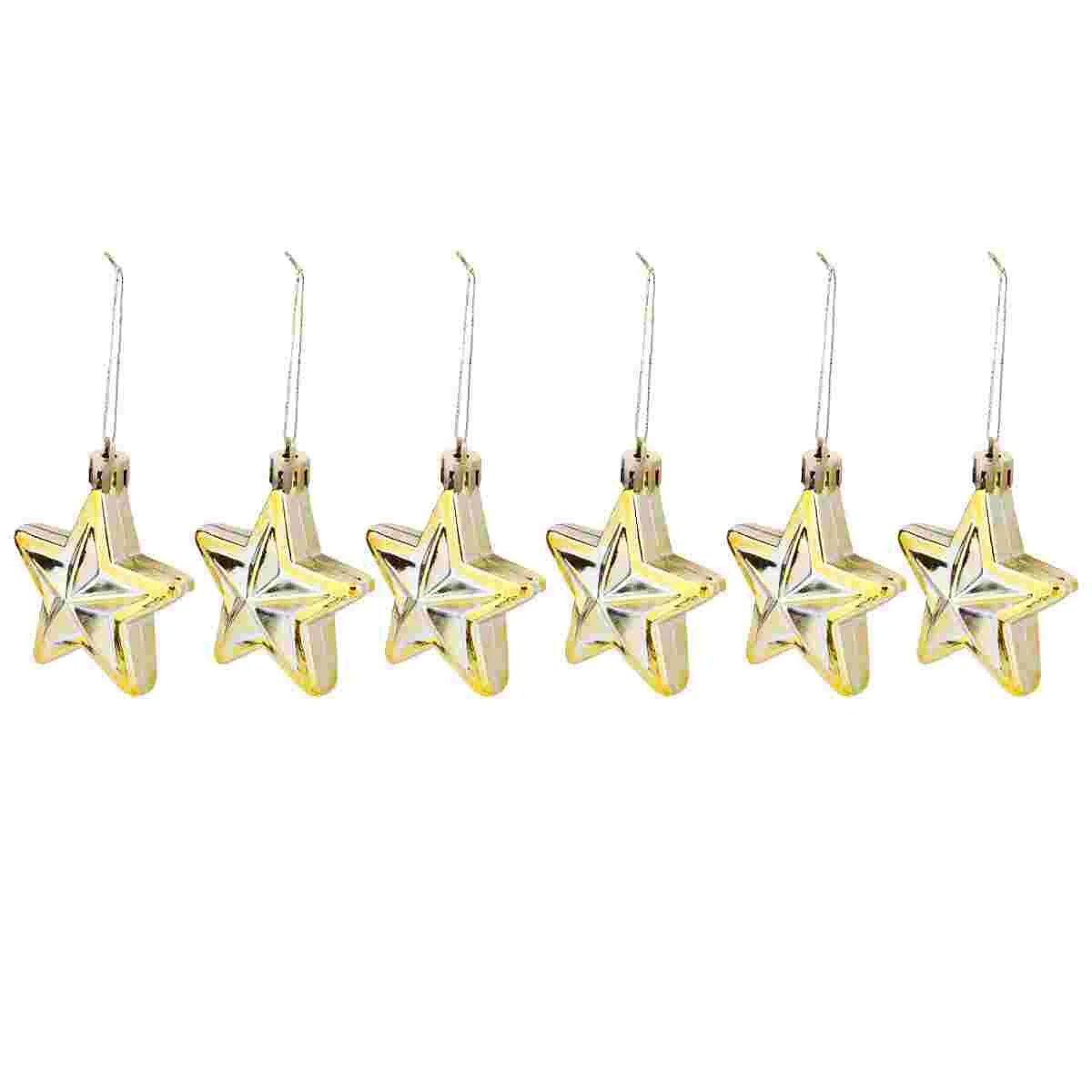

12pcs Christmas Tree Decor Christmas Tree Baubles Xmas Tree Decoration Golden Holiday Hanging Decor