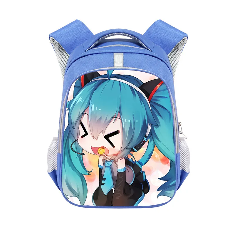 

Детский рюкзак с мультипликационным аниме Hatsune Miku, модный школьный рюкзак для подростков