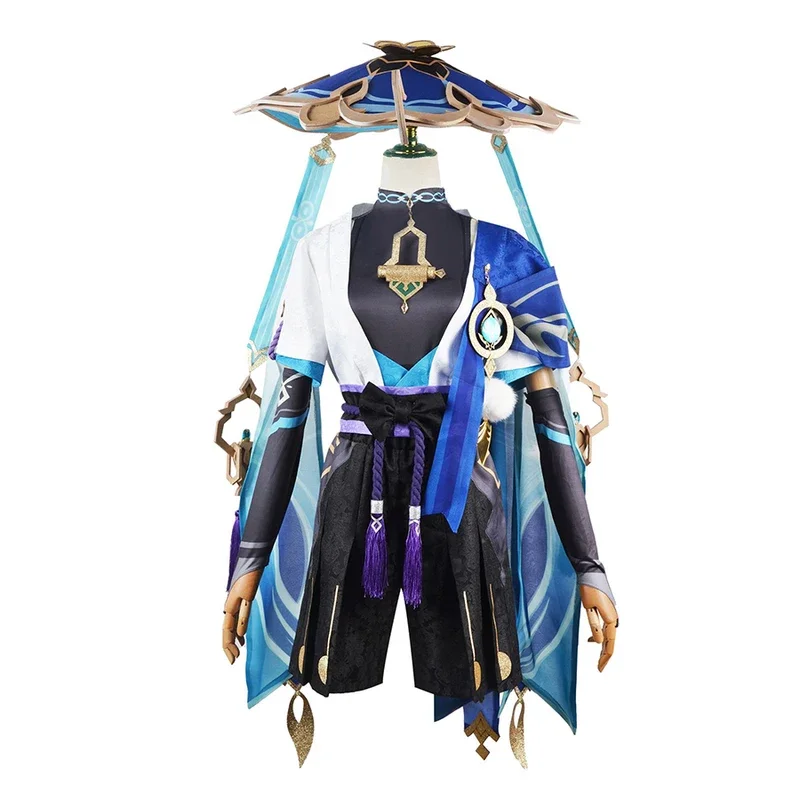 Костюм для косплея Genshin Impact косплей костюмы скарахиша парик игра Scaramouche Balladeer