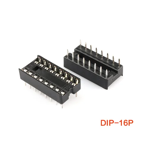10 шт./партия 6P/8P/14P/16P/18P/20P/24P/28P DIP IC розетки адаптер паяльные интегральные схемы розетки